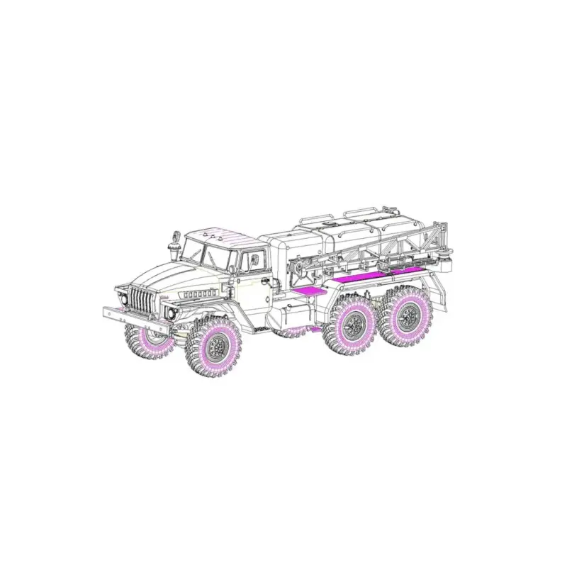 Hobby boss 82962 military model apa-5d airport starter vehicle 1/72 Schaalmodel Direct Verzonden