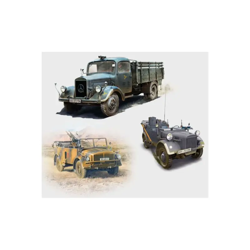 Icm ds3529 model vehicles of the d.a.k 1/35 Schaalmodel Op = Op