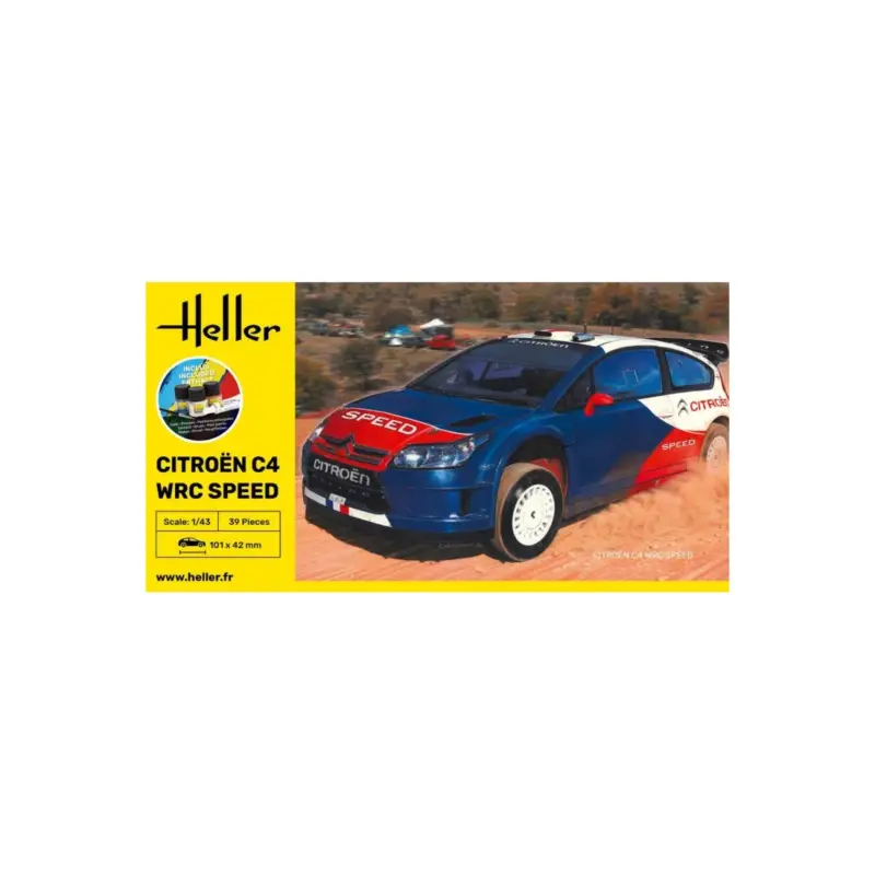 Heller 56117 starter model kit citroen c4 1/43 Schaalmodel Bestseller