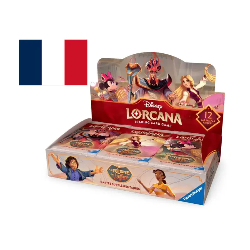 DISNEY - Lorcana - Trading Cards Box of 24 Boosters The Reign of Jafar Chapter 8 - FR Populair