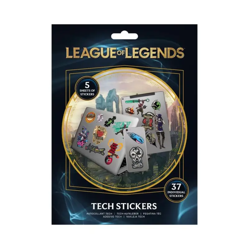 LEAGUE OF LEGENDS - Tech Sticker Pack Betaalbaar