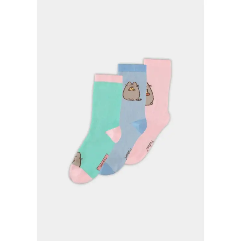 Snelle Levering PUSHEEN - Pack of 3 pairs of socks (Size 35-38)