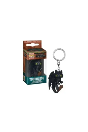 Koopje DRAGON LIVE ACTION - Pocket Pop Keychain - Toothless Pop figur