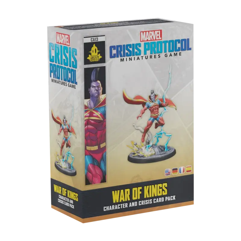 Merkproduct MCP: War of Kings & Crisis Cards Figuur spellet