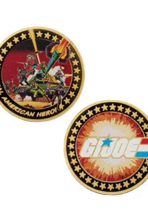 G.I. Joe Collectible Coin A Real American Hero 60th Anniversary 24k Gold Plated Limited Edition Snelle Levering