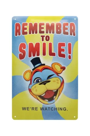 Five Nights at Freddy's metal sign Alleen Vandaag