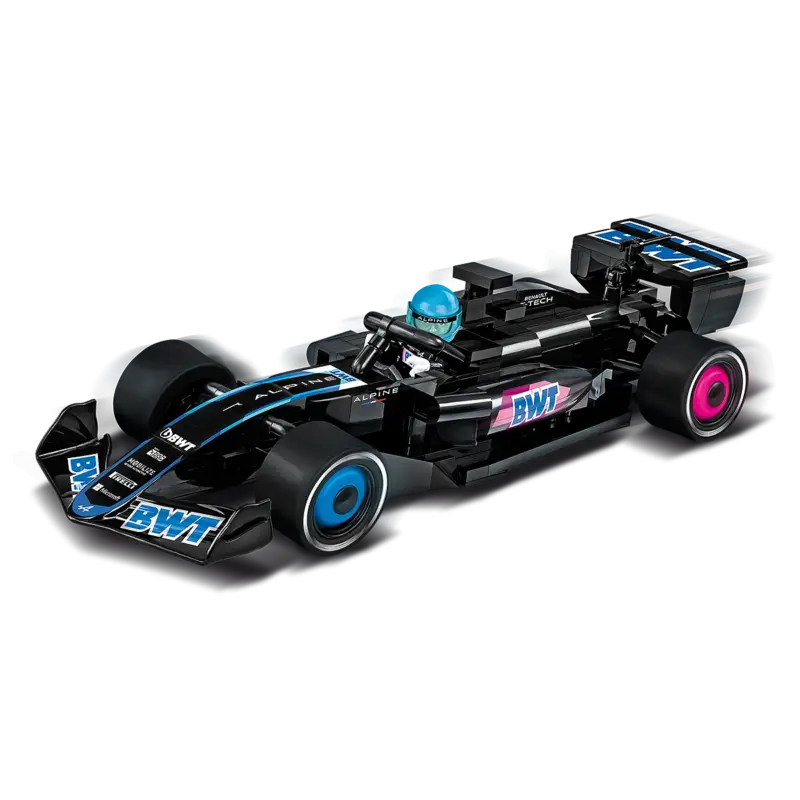 290 pcs action town /1684/ alpine f1 car Gratis Retour