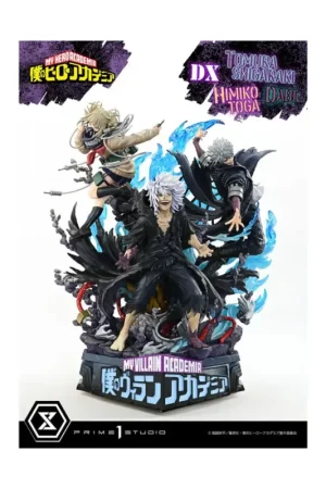 My Hero Academia statuette Ultimate Premium Masterline Tomura Tomura Shigaraki, Dabi & Himiko Toga Deluxe Version 69 cm Lage Kosten