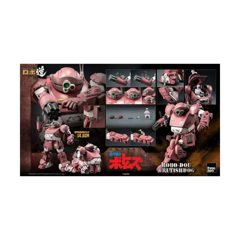 Armored Trooper Votoms Robo-Dou Brutishdog figurine 15 cm Figuurtje Shop Nu