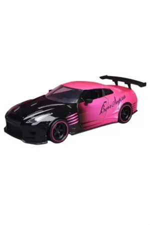 1:24 nissan gtr (r35) ben sopra metallic fluorescent red pink slips 2 Miniatuur Merkproduct