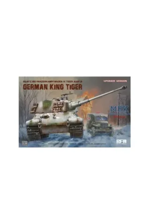 Speciale Aanbieding King Tiger Ardennes 1944 (Upgrade Version ) Schaalmodel