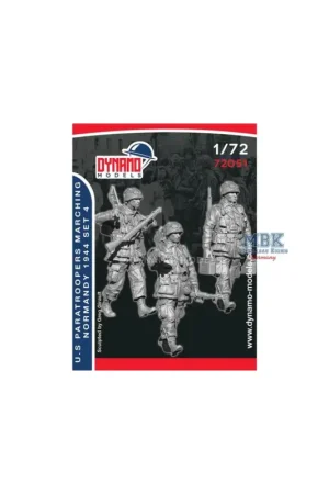 Meest Verkocht U.S Paratroopers Marching (Normandy 1944) Set 4 Figuren