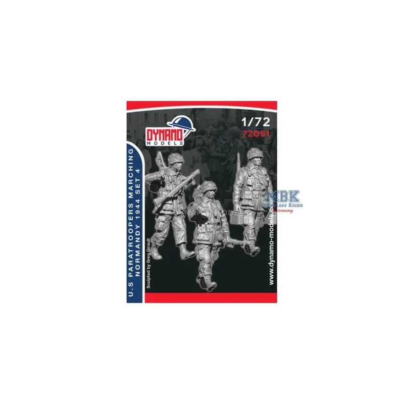 Meest Verkocht U.S Paratroopers Marching (Normandy 1944) Set 4 Figuren