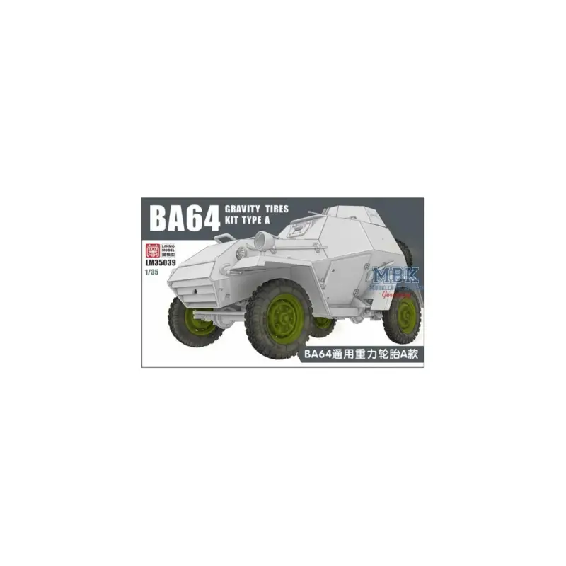 BA-64 gravitiy tires kit Type A Favoriet