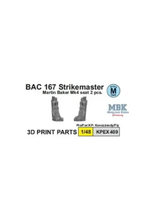 BAC 167 Strikemaster 3D seat Shop Nu