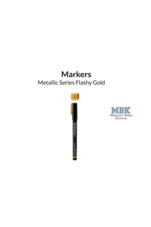 Metallic Series Marker Flashy Gold Airbrush Op = Op