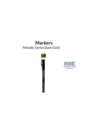Metallic Series Marker Dark Gold Airbrush Lage Kosten