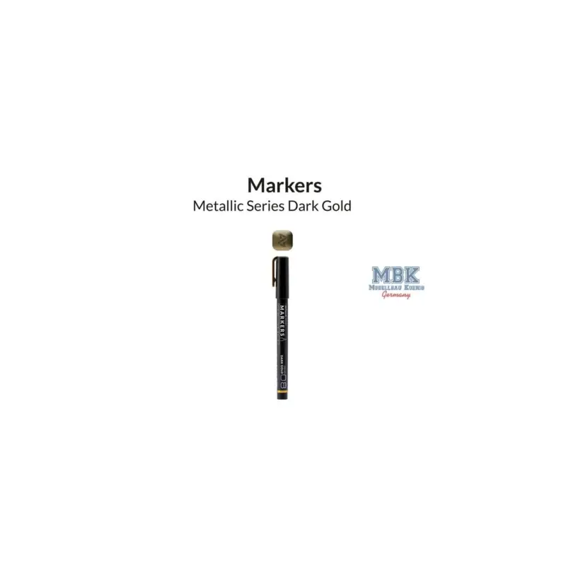 Metallic Series Marker Dark Gold Airbrush Lage Kosten