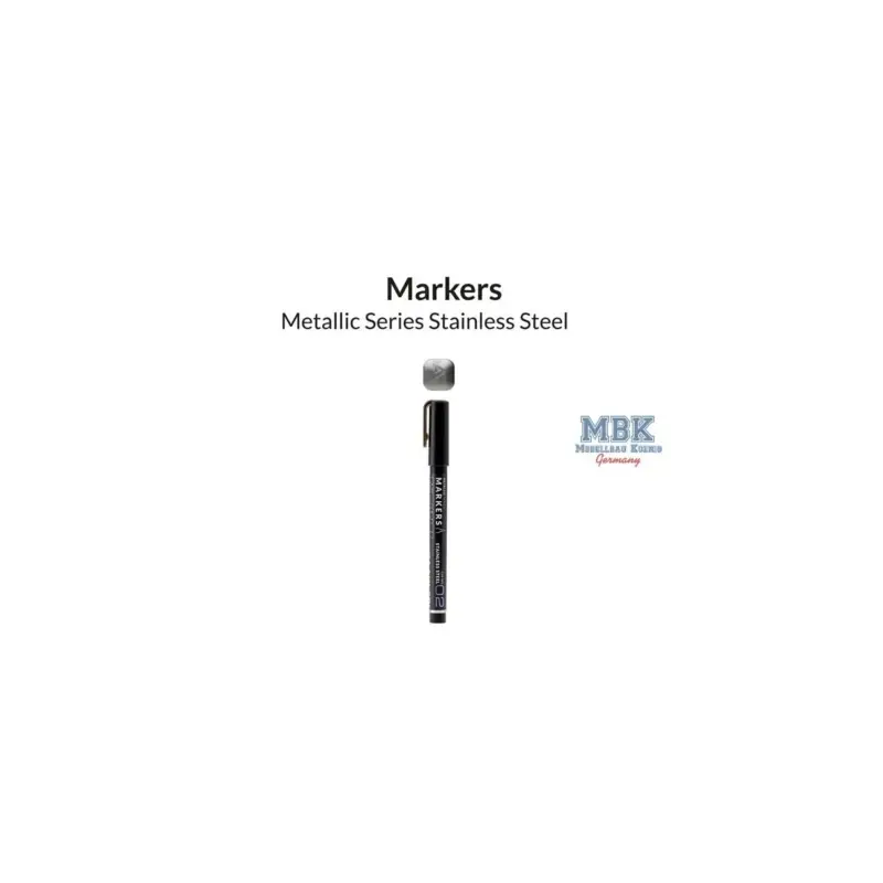 Laatste Versie Metallic Series Marker Stainless Steel Airbrush