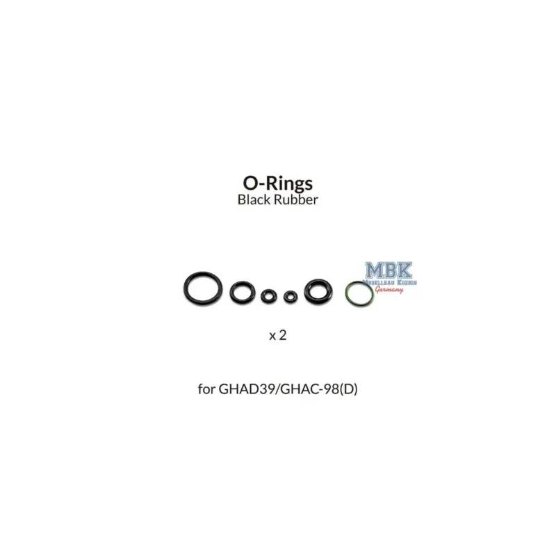 Op = Op Black O-Rings for GHAD-39/GHPM 65/GHAC-98D Airbrush