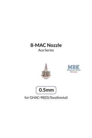 0.5mm 8-MAC Nozzle for ACE Series Airbrush Merkproduct