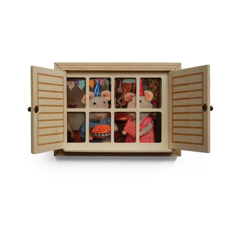 Sam&Julia DIY: MEUBEL / RAAM KLEINE MUIS 15,6x3x19,6cm, in doos, 3+. Lage Prijs