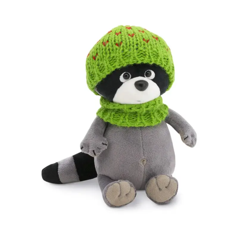 Orange Toys Life S: WASBEER met GROENE HOED Denny 15cm zittend, in geschenkdoos 18x12x10cm, 0+ Koop Vandaag