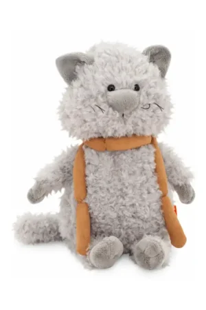 Actieprijs Orange Toys Life L: KAT met WORSTEN Buddy 25cm zittend, in geschenkdoos 30x18x16cm, 0+