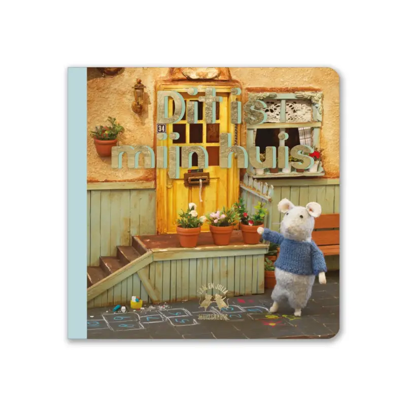 Laatste Kans Sam&Julia MINI BOEKEN: HET ZIJN MIJN HUIZEN - Nederlands, 17x1,2x17cm, karton