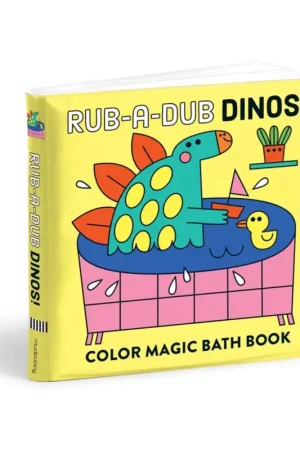 Mudpuppy Boek: DINOSAURUSSEN BADBOEK 15x15cm, magische kleuren, 0+ Betaalbaar