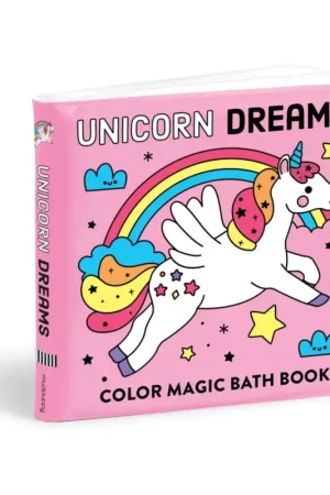 Koop Vandaag Mudpuppy Boek: UNICORN DREAMS BADBOEK 15x15cm, magische kleuren, 0+