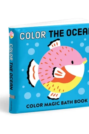 Mudpuppy Boek: KLEUR HET OCEAANBADBOEK 15x15cm, magische kleuren, 0+ Betaalbaar