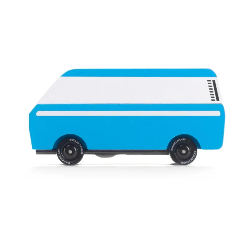 Candycar World: VW T3 Van Diesel (VW192) 8,8x3,7x5,1cm, houten spuitgietstuk, in geschenkdoos, 3+ Finale Uitverkoop