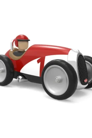 Merkproduct Baghera Toys: Raceauto ROOD (483) 18x9x10cm, in geschenkdoos 22x10,5x9,5cm, 1+
