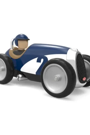 Favoriet Baghera Toys: Raceauto BLAUW (482) 18x9x10cm, in geschenkdoos 22x10,5x9,5cm, 1+