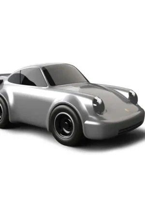 Baghera Toys: PORSCHE Raceauto 911 Zilver (533) 20x10x7,5cm, in geschenkdoos 23x10,5x12,5cm, 3+ Alleen Vandaag