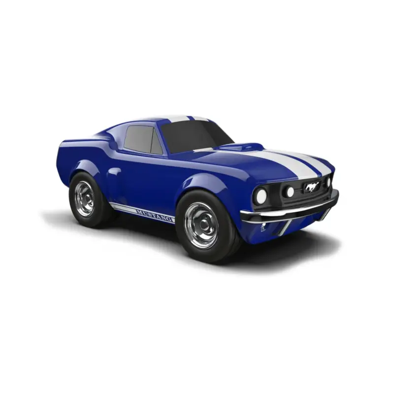 Speciale Aanbieding Baghera: FORD MUSTANG Racing Car Blue (496), in geschenkdoos