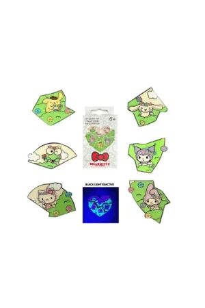 Must-Have Hello Kitty Mystery Box Pins Asst Flower Crown Puzzle 12pcs