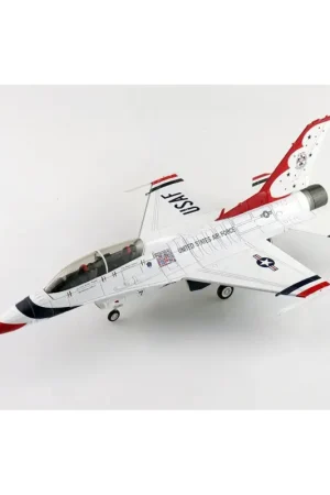 F-16D Falcon Thunderbirds No.7 plane USAF Nellis AFB 2017 Miniatuur Dagaanbieding