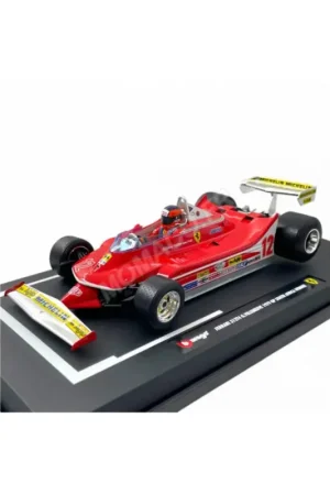 Ferrari f1 312 t4 12 gilles villeneuve south african grand prix kyalami 1979 1st with driver Tijdelijk Beschikbaar