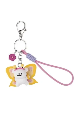 MALTESE - Keychain Butterfly Maltese - Display 10 pcs Premium
