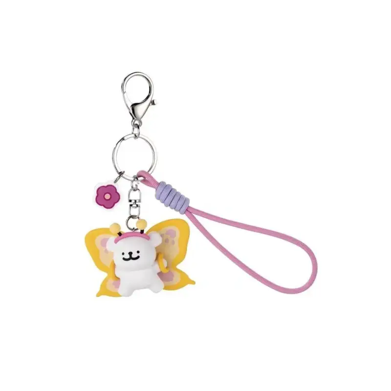 MALTESE - Keychain Butterfly Maltese - Display 10 pcs Premium