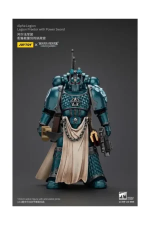 Beperkte Voorraad Warhammer The Horus Heresy Figure Alpha Legion Praetor with Power Sword 20 cm Figuurtje
