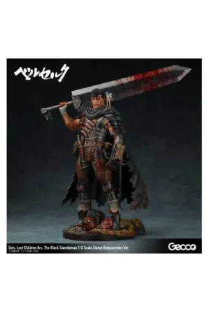 Aanbieding Berserk Guts Black Swordman Lost Children Arc Redeco 1/6 Scale Statue Figuurtje