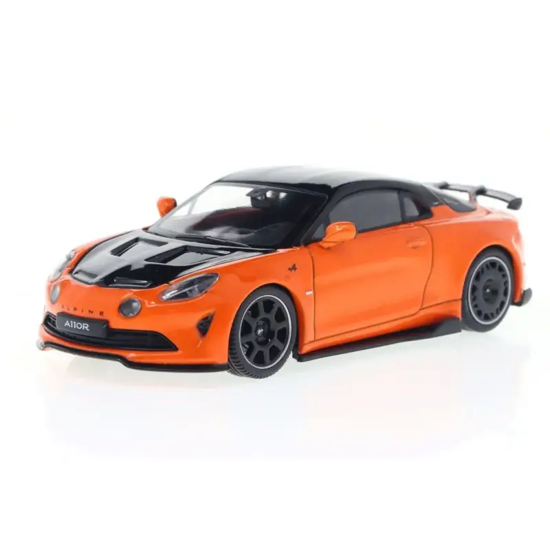 1:43 alpine a110 radicale orange fire 2023 Miniatuur Uitverkoop