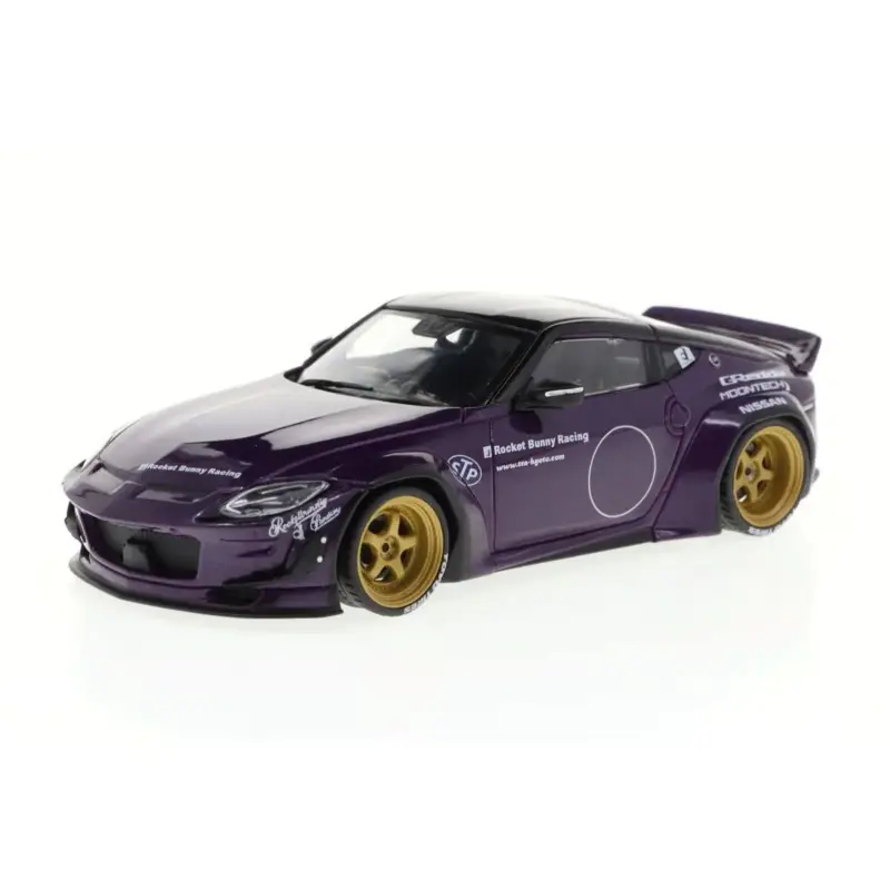 Beperkte Voorraad 1:43 pandem nissan z purple 2022 Miniatuur