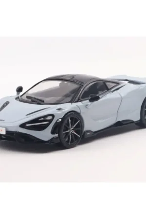 Gecertificeerd 1:43 mclaren 765 lt ceramic grey 2020 Miniatuur