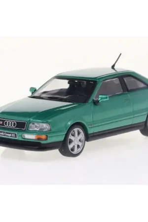 1:43 audi coupé s2 cricketgrün 1994 Miniatuur Lage Kosten