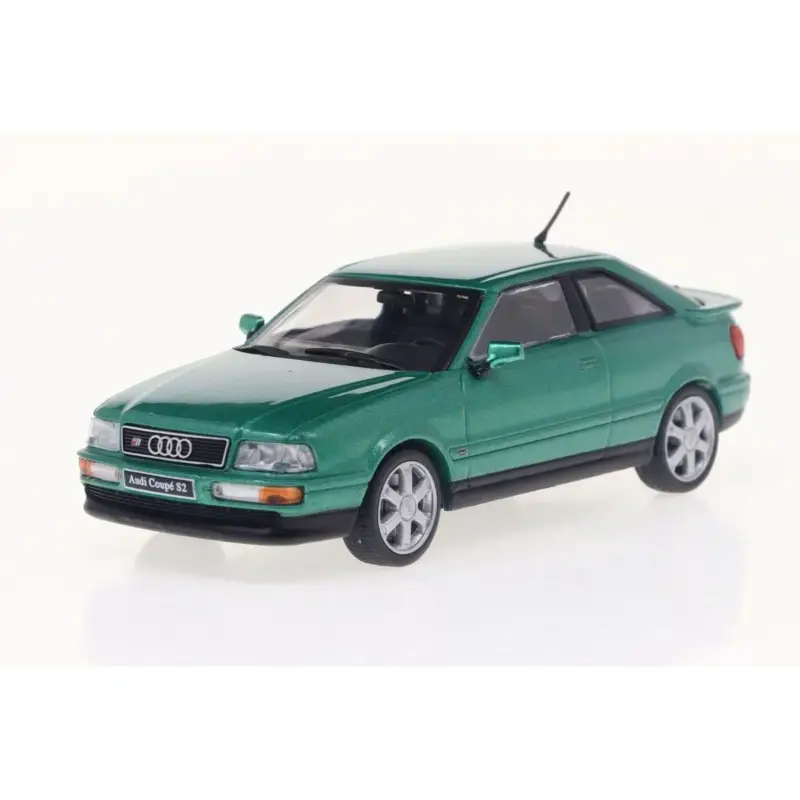 1:43 audi coupé s2 cricketgrün 1994 Miniatuur Lage Kosten