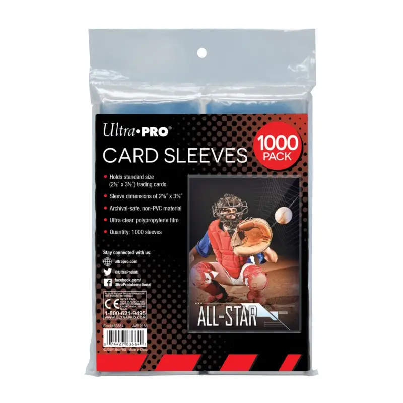 Must-Have Ultra Pro - Bag of 100 PRO-Fit standard size card sleeves